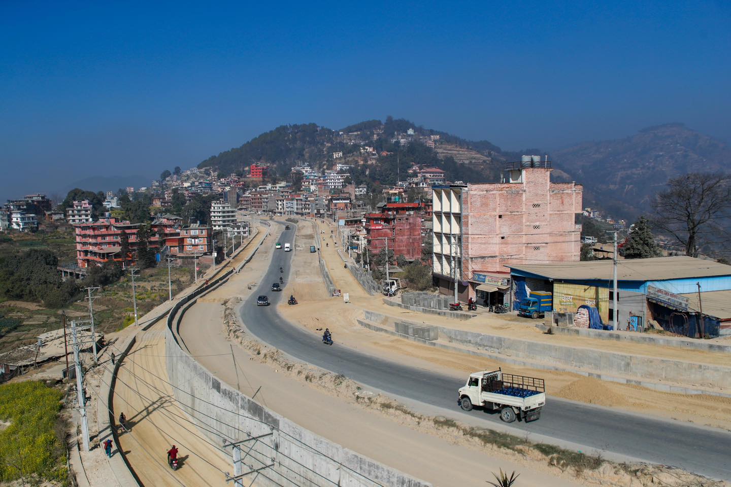 सूर्यविनायक–धुलिखेल सडक विस्तारले मध्यपहाडी क्षेत्रमा सुगमता
