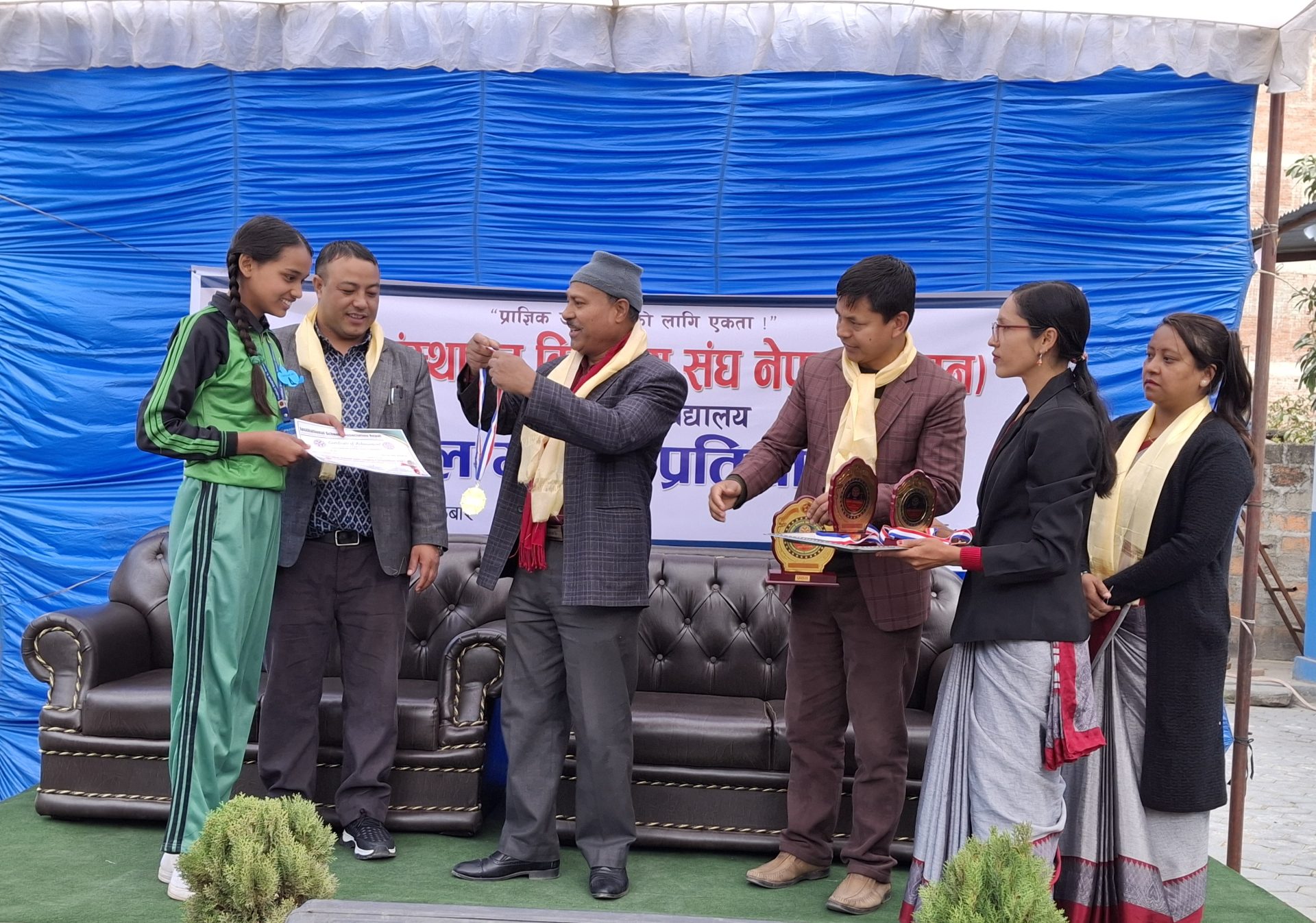 लिशामा जिल्लास्तरीय एकल गायन प्रतियोगिता सम्पन्न