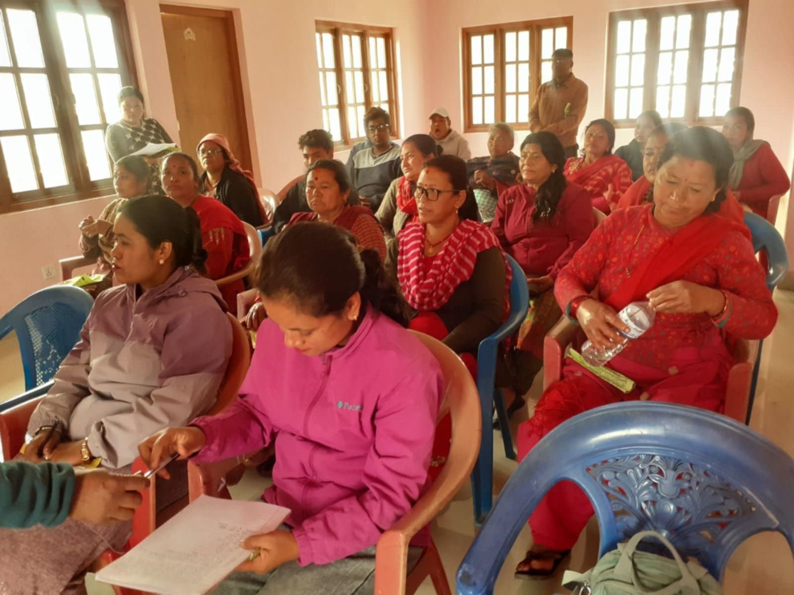 महाधिवेशन प्रचारार्थ स्वयम्सेवक भेला