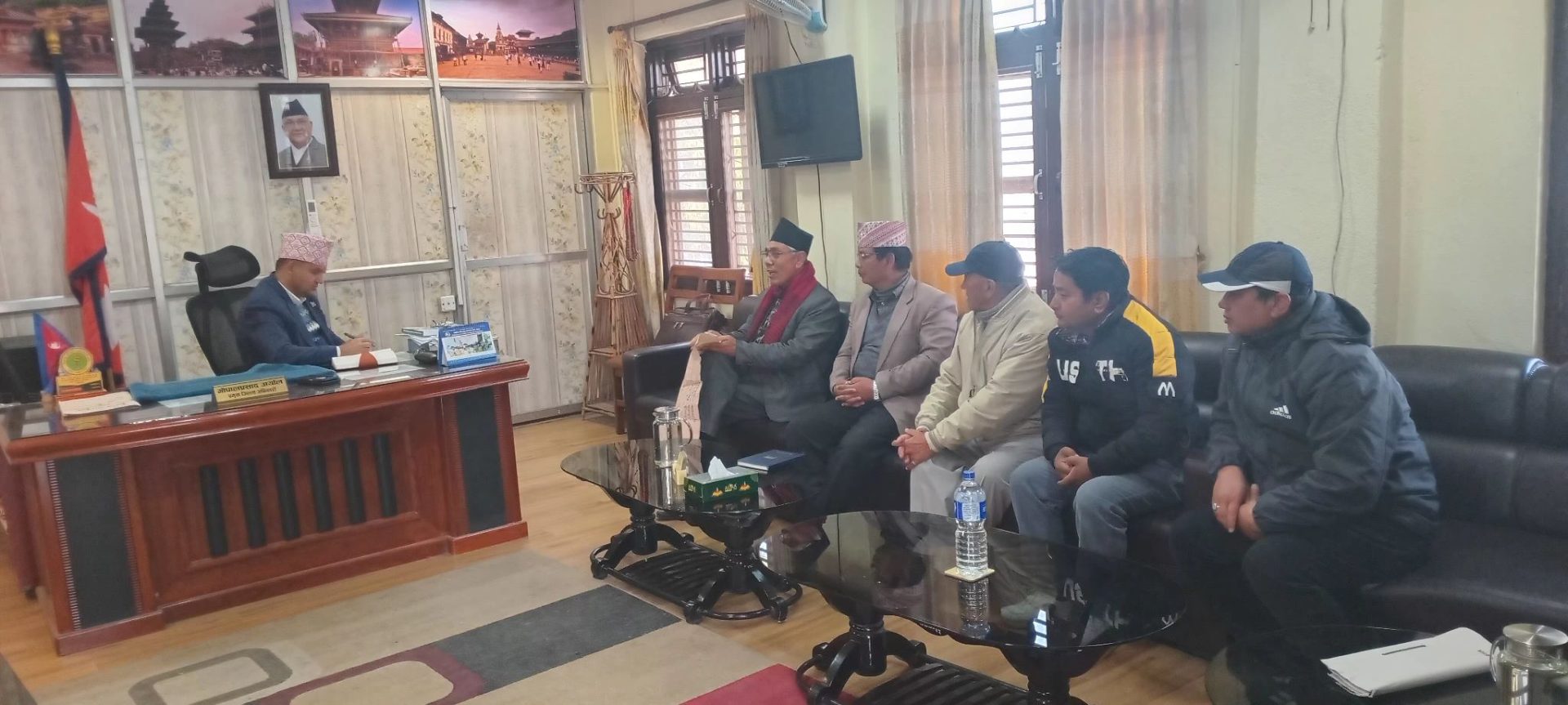 सरकारी जग्गा र पोखरी संरक्षण गर्न भक्तपुरका प्रजिअको ध्यानाकर्षण