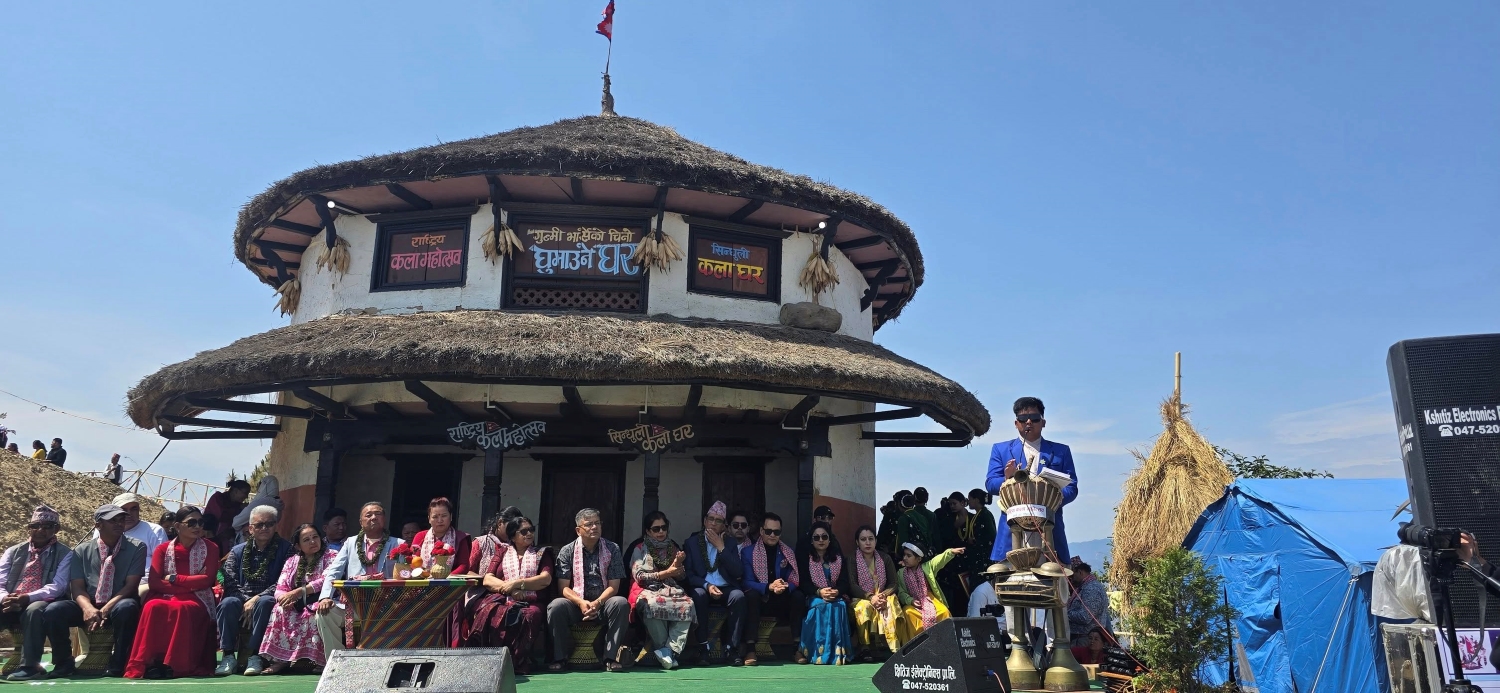 सिन्धुली कलाघर–जहाँबाट सुरु हुँदै छ विश्वलाई जोड्ने कला–क्रान्ति
