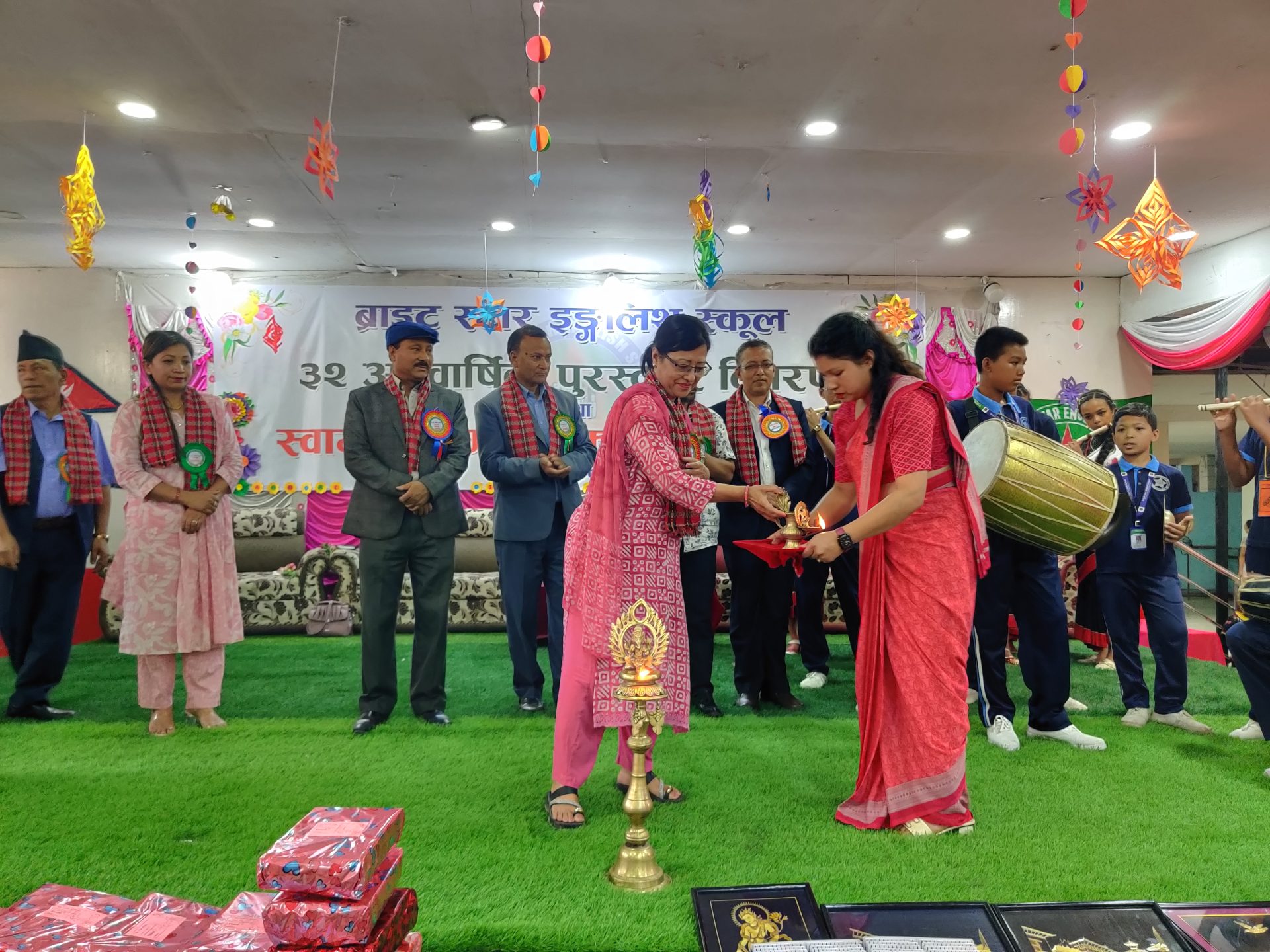 ब्राइट स्टार इङ्गलिस स्कूलको वार्षिक उत्सव कार्यक्रम