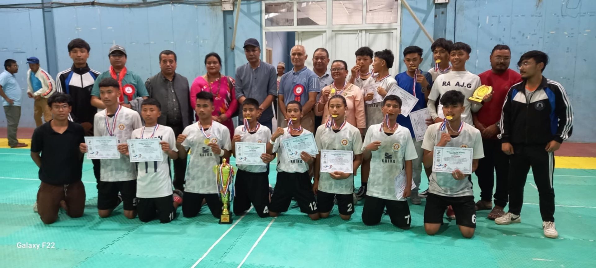 अन्तरविद्यालय खोखोमा वागीश्वरी मावि प्रथम