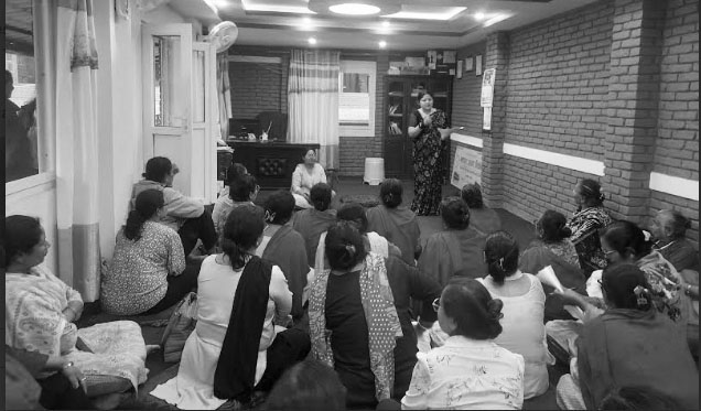 कानुनी साक्षरतासम्बन्धी महिला भेला