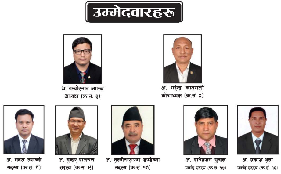 भक्तपुर जिल्ला अदालत बार एशोसिएसनमा नेपाल कानुन अध्ययन समाजको उम्मेदवारी किन ?