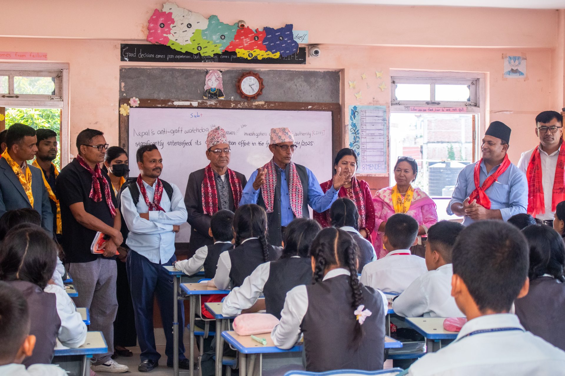 जेन्यूइन स्कूलमा वस्तुस्थिति अवलोकन भ्रमण