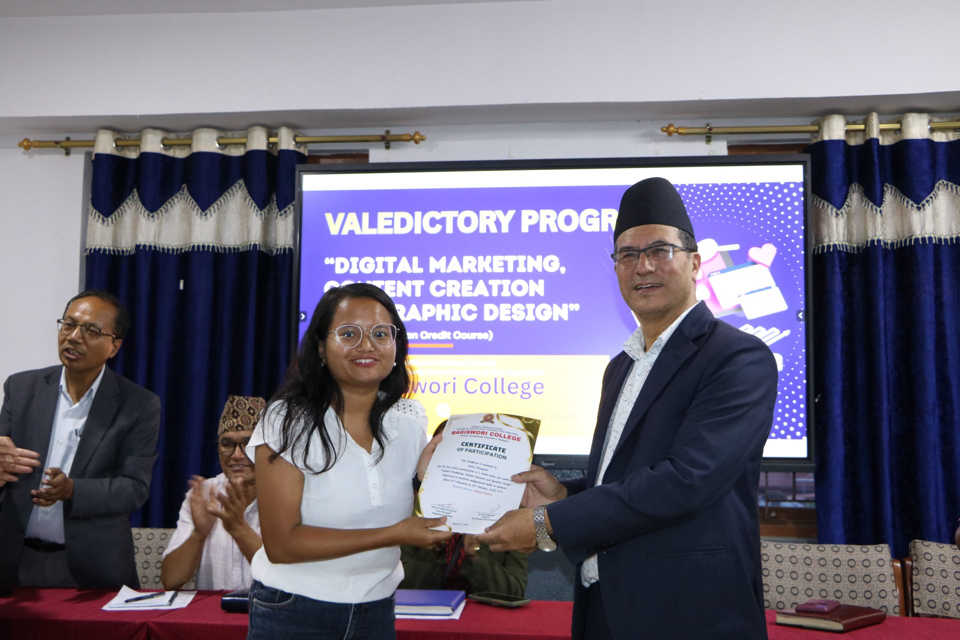 डिजिटल मार्केटिङसम्बन्धी पचास घण्टे तालिम सम्पन्न खुला र प्रतिस्पर्धात्मक मार्केटिङको नाममा नैतिकता बिर्सन नहुने