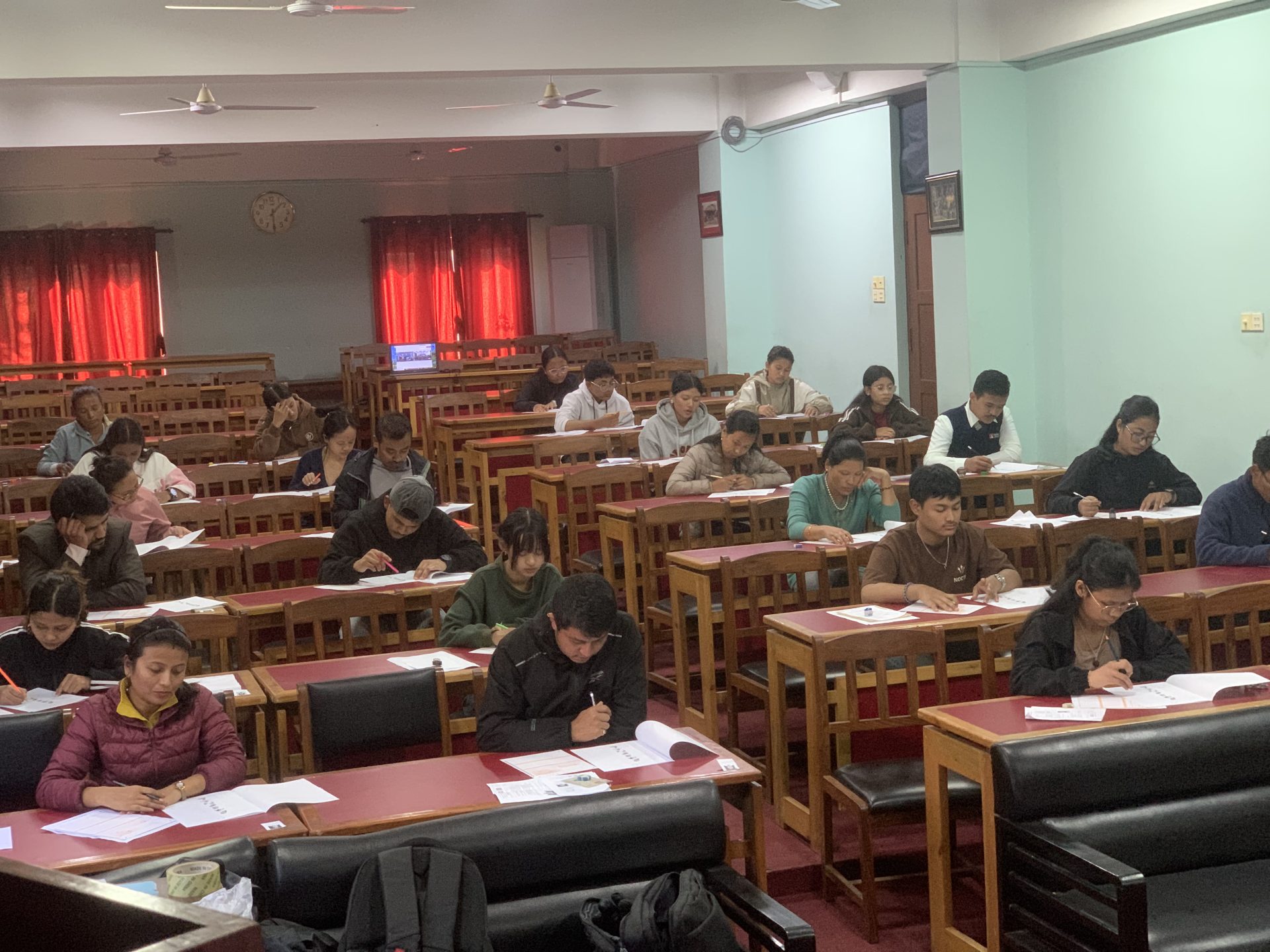 भक्तपुरमा पहिलोपटक ज्क्प् परीक्षा सञ्चालन : ख्वप कलेज