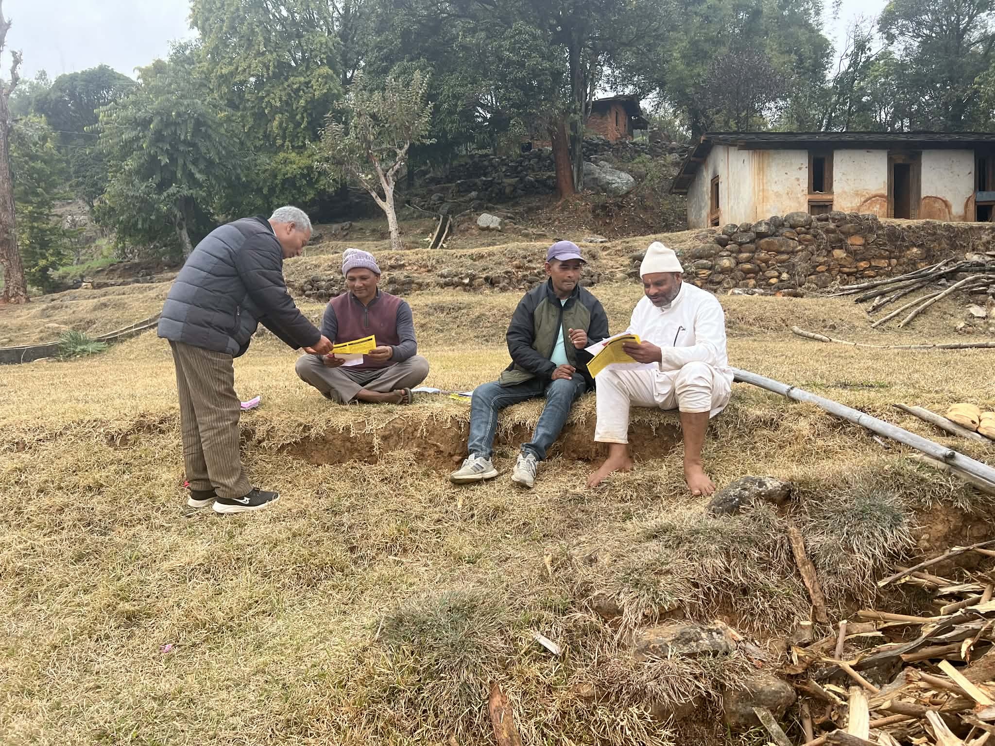 दार्चुलाको वडा नं. २ मा नेमकिपाको चुनावी प्रचार