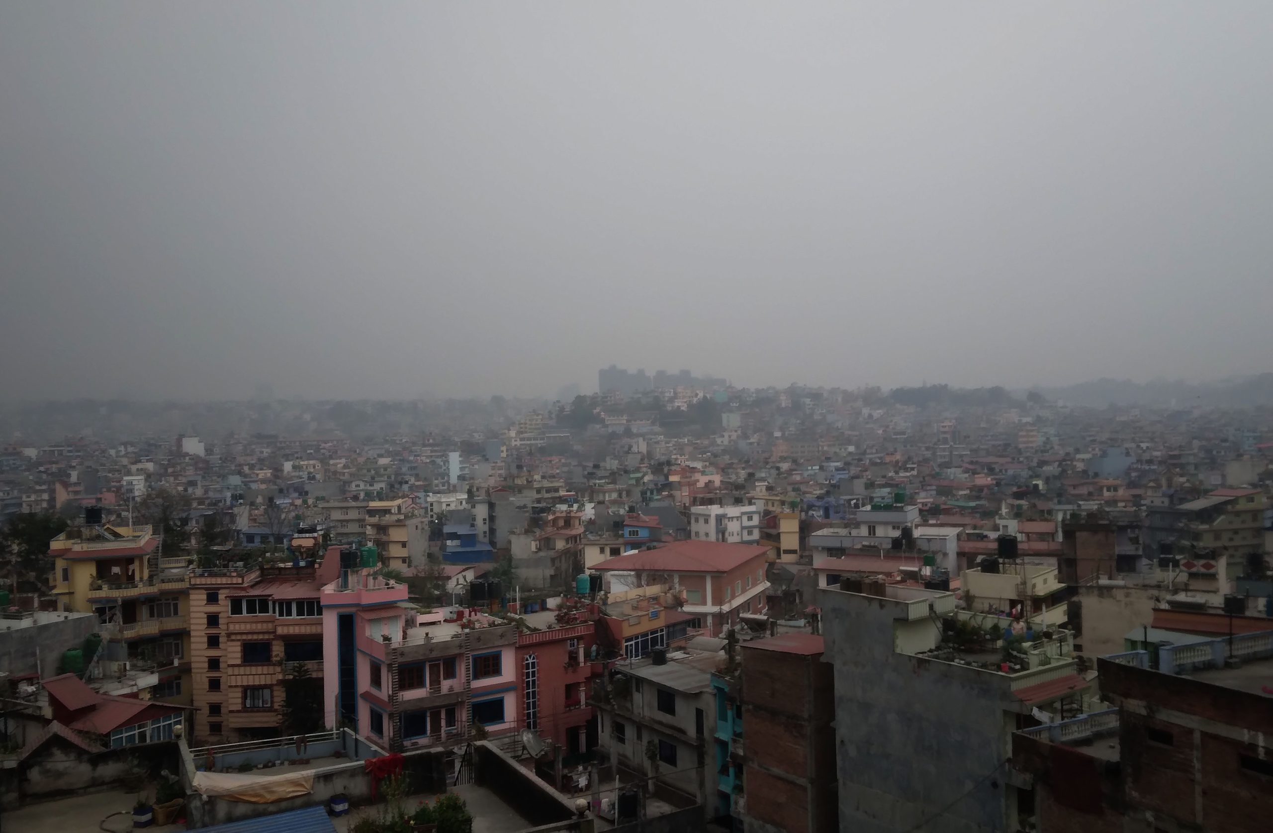 काठमाडौँमा प्रदूषण बढ्यो