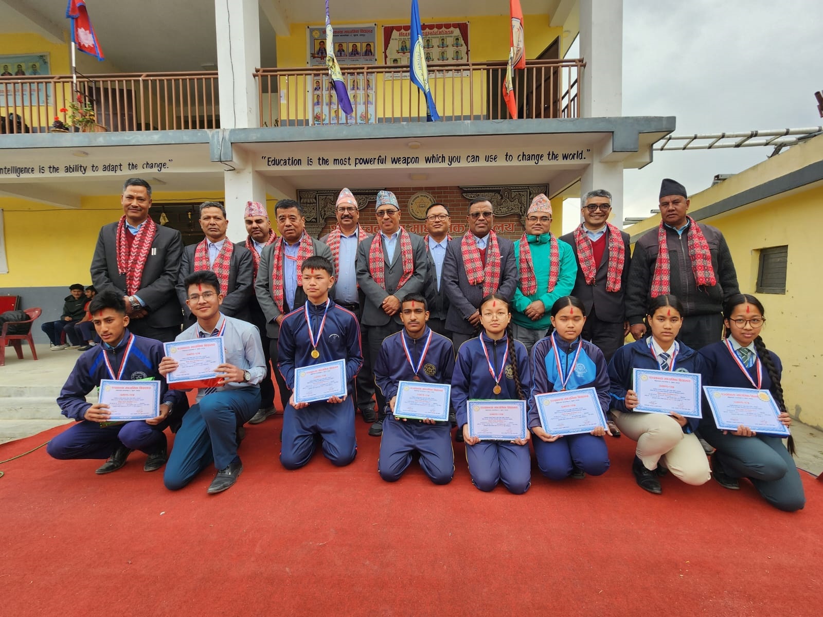 माविस्तरीय निबन्ध लेखन प्रतियोगिता सम्पन्न