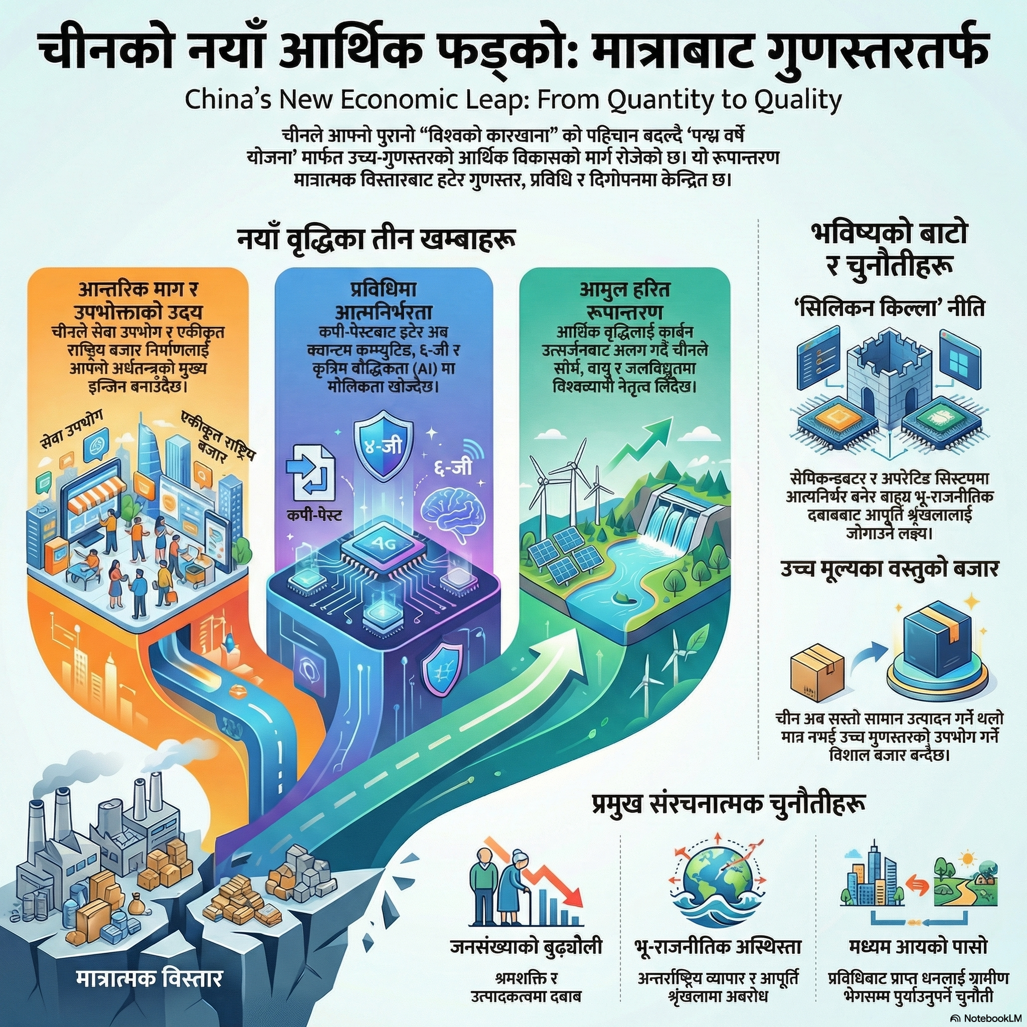 चीनको नयाँ फड्को : मात्राबाट गुणतिर