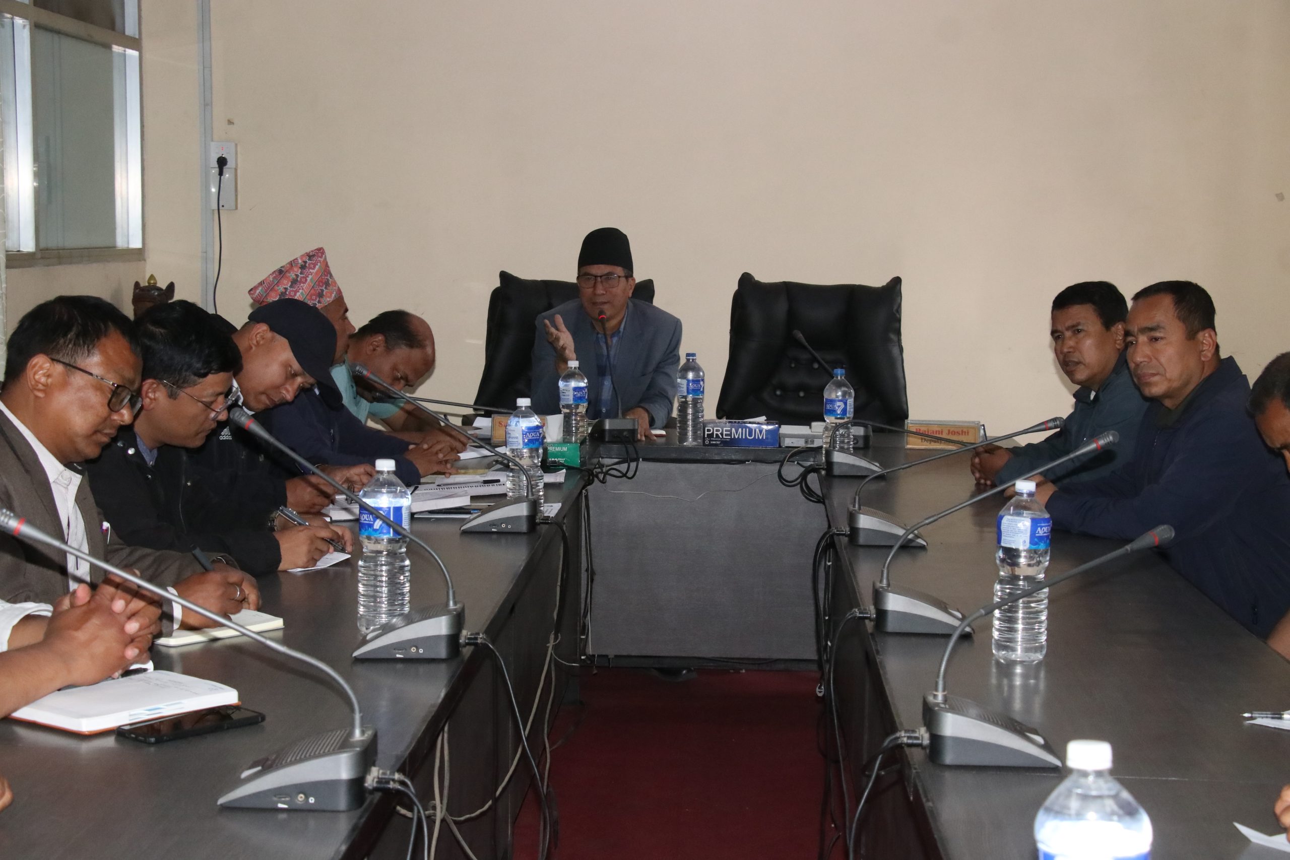 नयाँ शैक्षिक सत्र सुरुआत र आइतबारको बिदा सम्बन्धमा सरोकारवालाहरूसँग छलफल