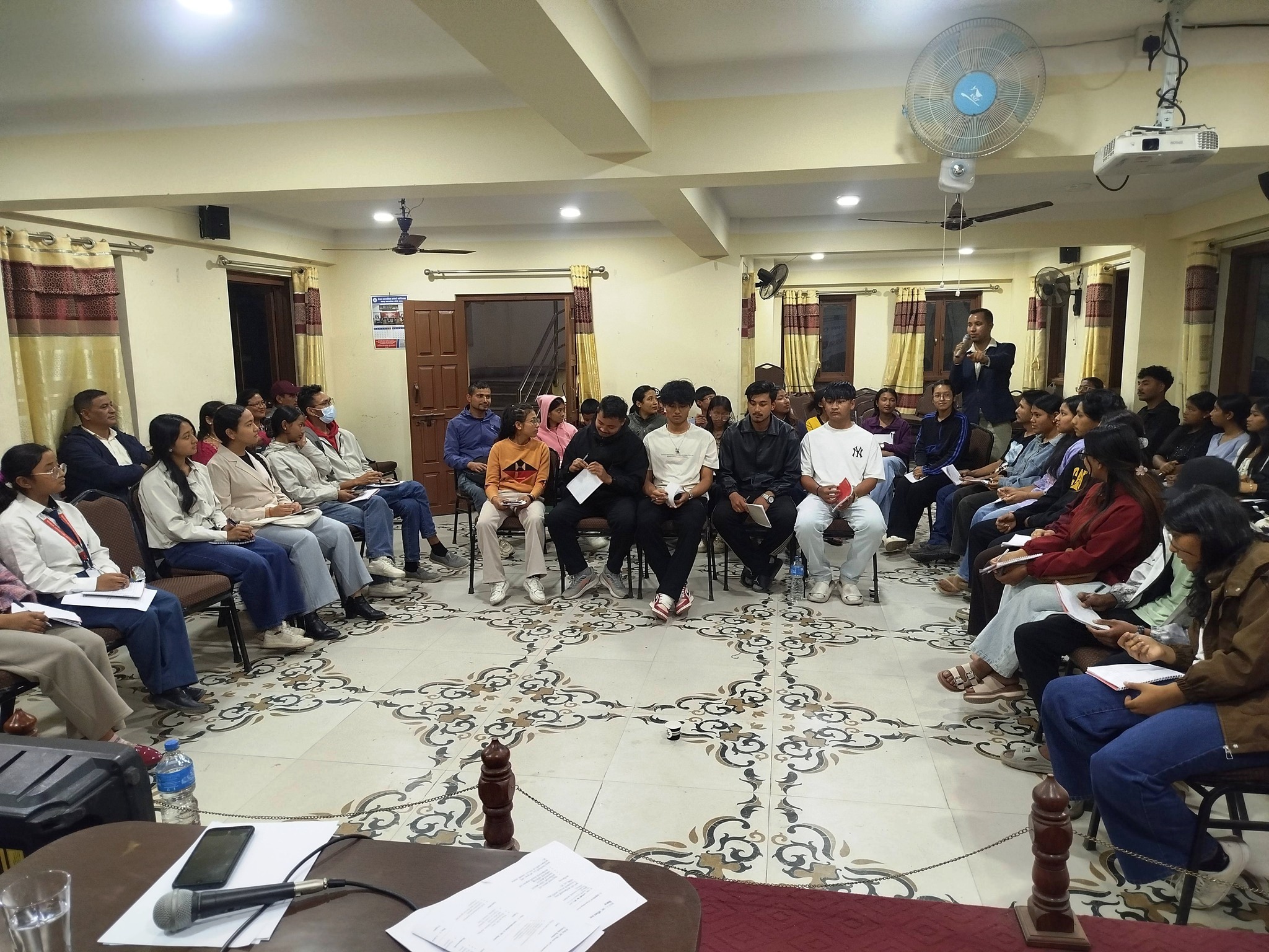 भक्तपुर नगरपालिका वडा नं. १ मा १० दिने उद्घोषण (एमसी) तालिम सुरु