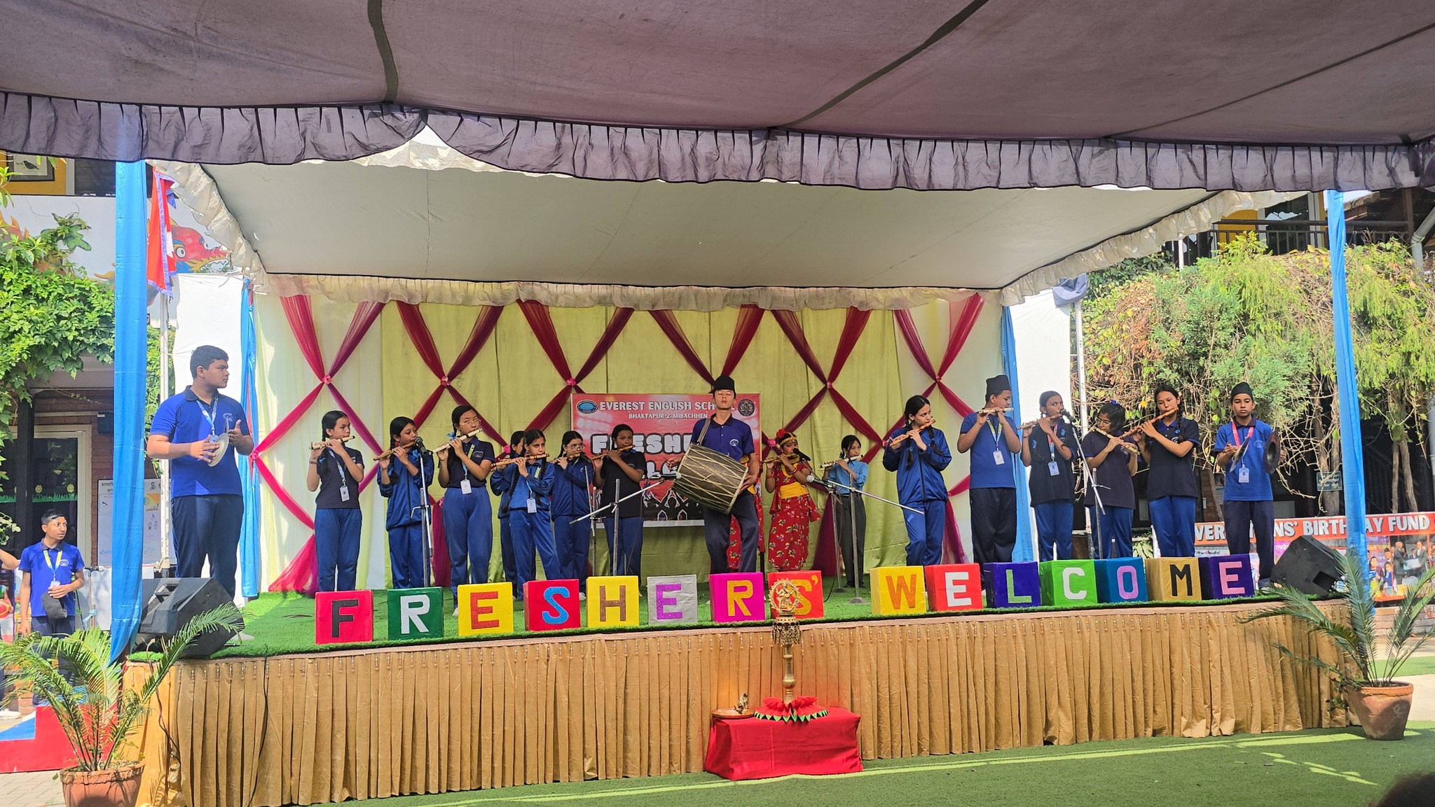 नवआगन्तुक विद्यार्थी तथा अभिभावकलाई स्वागत कार्यक्रम