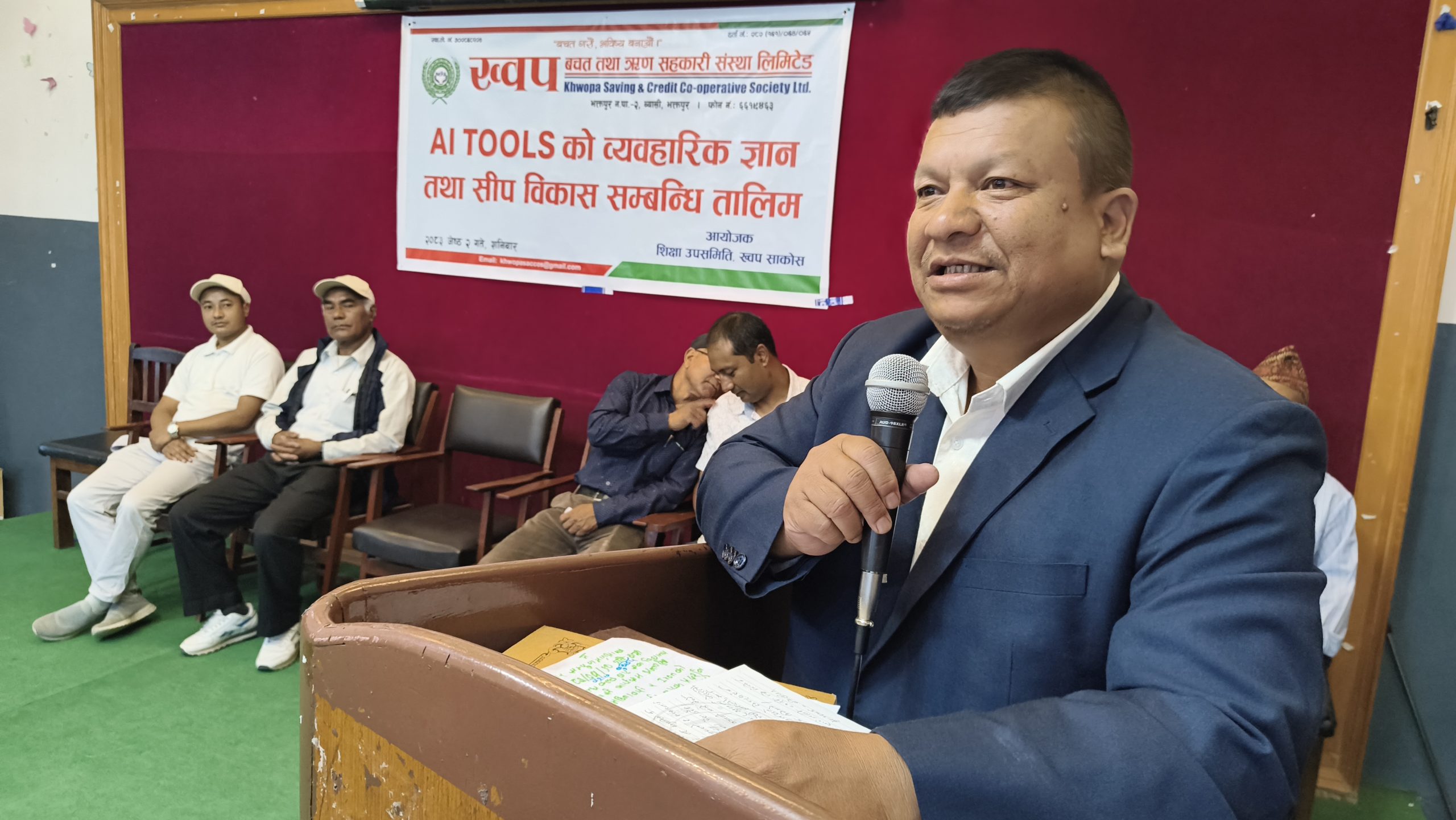 ख्वप साकोसमा Ai Tools तालिम सम्पन्न