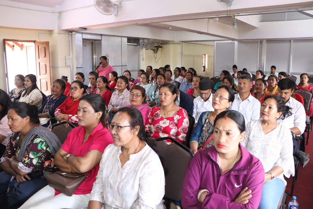 भक्तपुर नगरपालिकाद्वारा महिलाहरूसँग बजेटसम्बन्धी राय सुझाव सङ्कलन