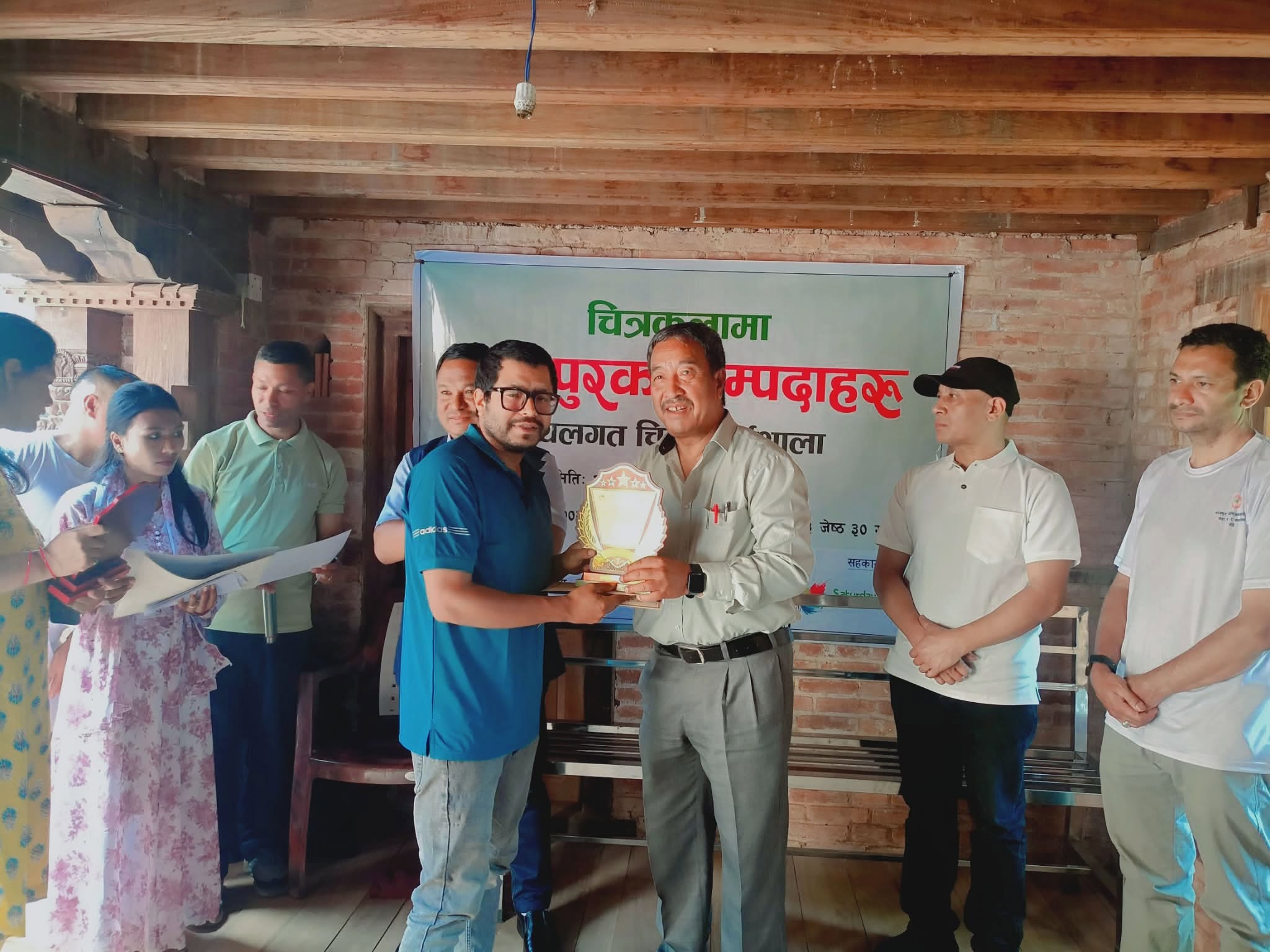 मथिनपा–८ मा सातदिने चित्रकला कार्यशाला सम्पन्न
