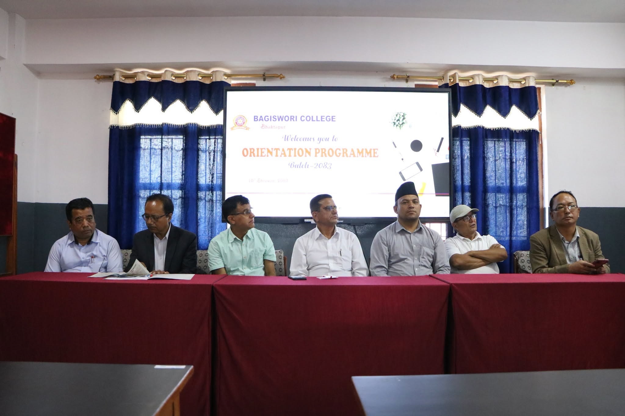 नवआगन्तुक विद्यार्थीहरूको लागि अभिमुखीकरण कार्यक्रम