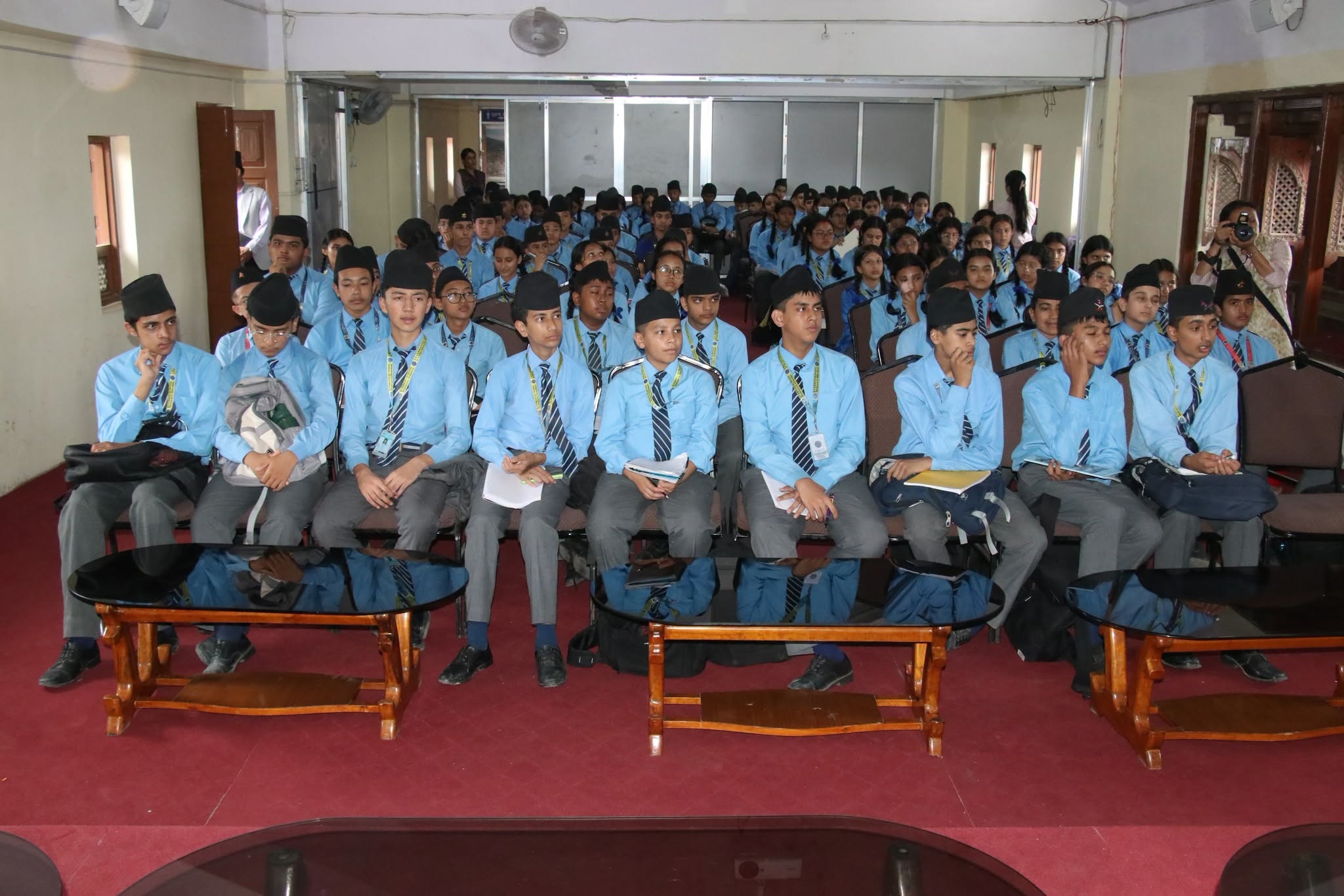 नगर प्रमुखसँग एभरेस्ट इङलिस स्कूलका विद्यार्थीको अन्तरक्रिया