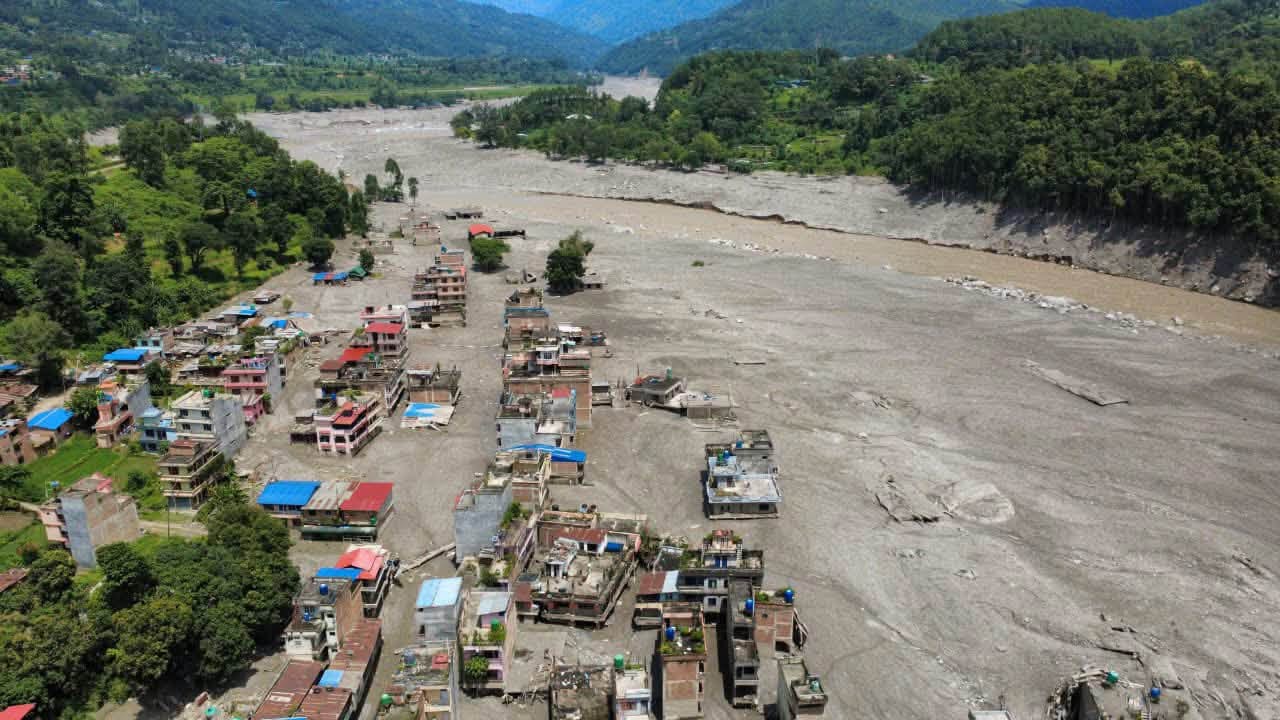 रसुवामा बाढी : भक्तपुर जिल्लाका २८ व्यक्ति सम्पर्कविहीन