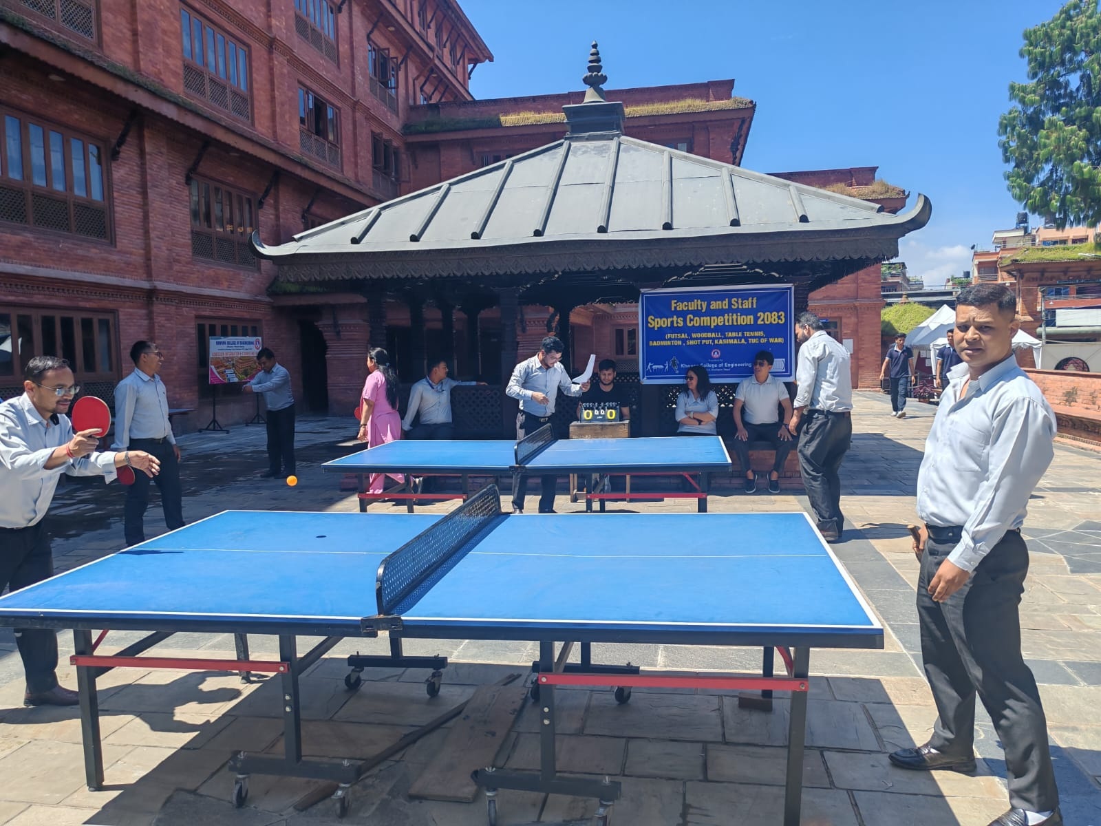 ख्वप कलेज अफ इन्जिनियरिङमा शिक्षक तथा कर्मचारीबिच विविध खेलकुद प्रतियोगिता सुरु