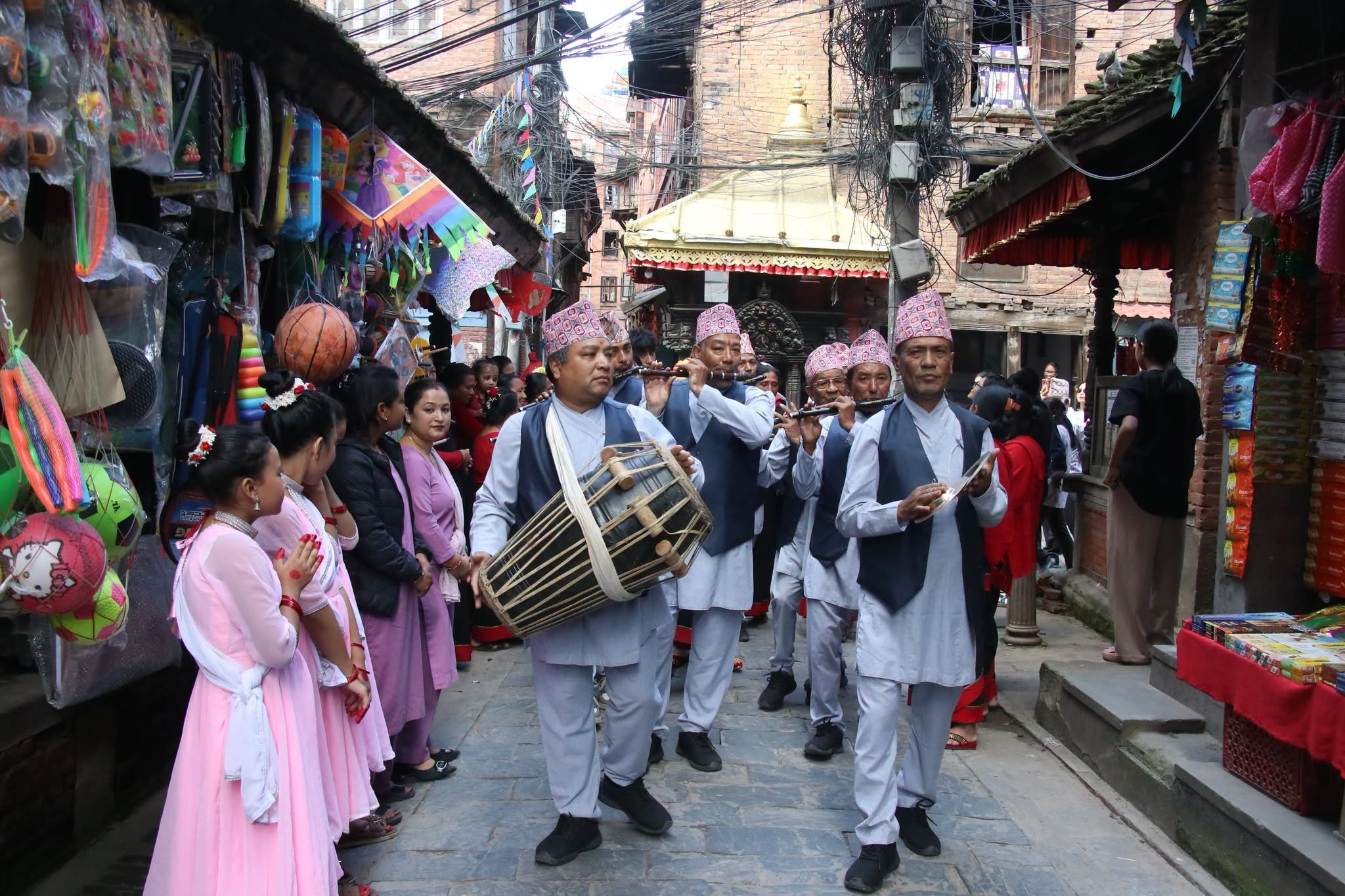 बोलाछेँमा शुभकामना आदानप्रदान तथा सांस्कृतिक कार्यक्रम