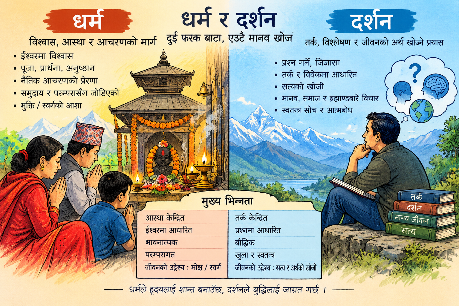 धर्म र दर्शन