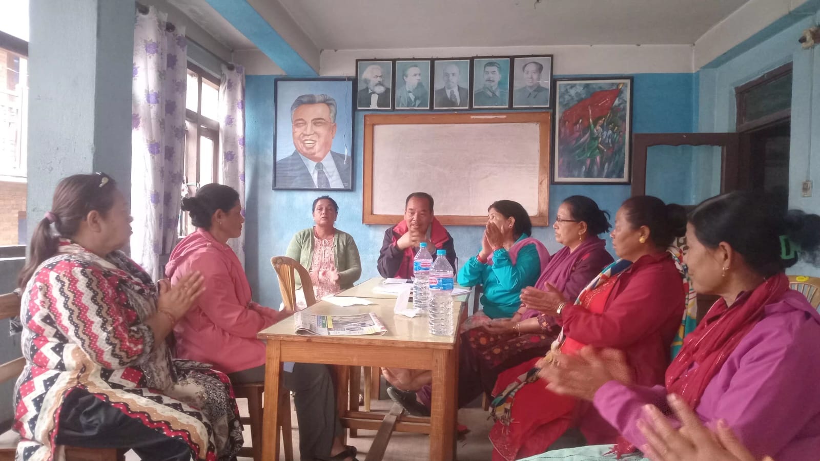 चाँगुनारायणमा किसान सङ्घ र महिला सङ्घबाट चियापान तथा शुभकामना कार्यक्रम
